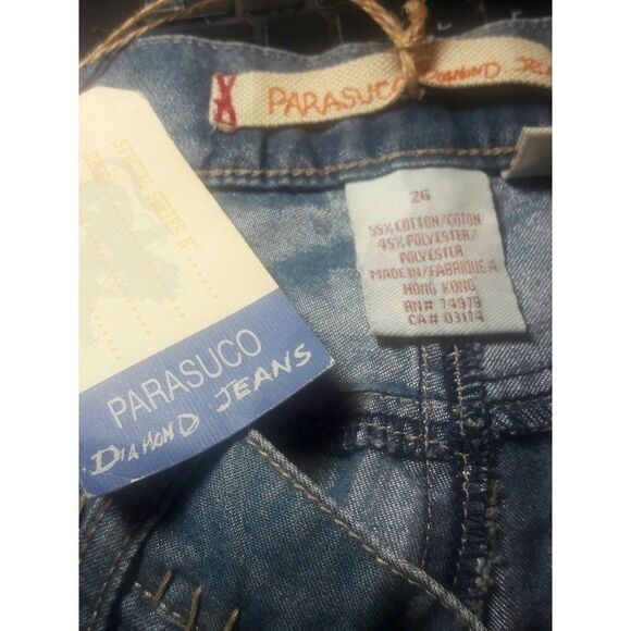 Parasuco Jeans Denim Boot Cut Jeans New Size 26 - Picture 8 of 8